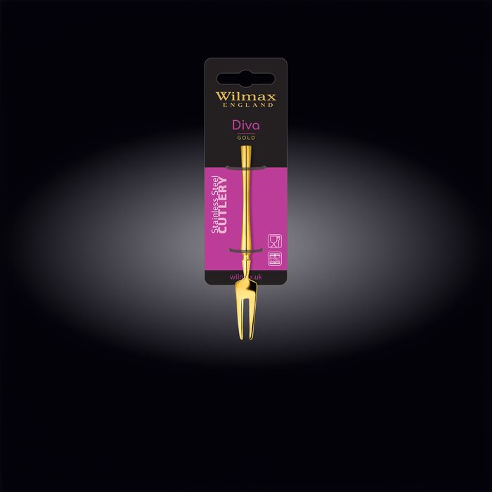 Вилка для фруктов 11,5 см на блистере wl‑999528/1b Wilmax (photo 2)