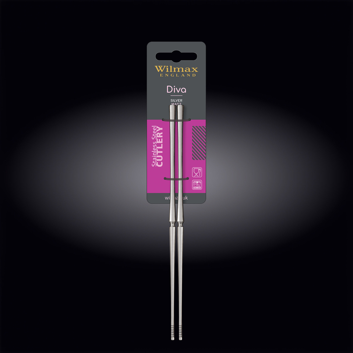 Палочки для еды 23 см на блистере wl‑999560/2b Wilmax (photo 2)