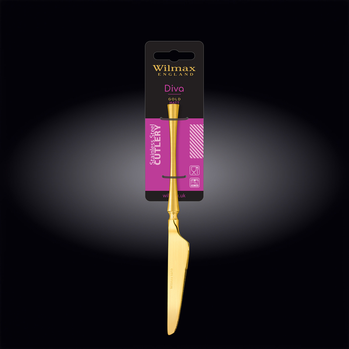 Нож столовый 22,5 см на блистере wl‑999561/1b Wilmax (photo 2)