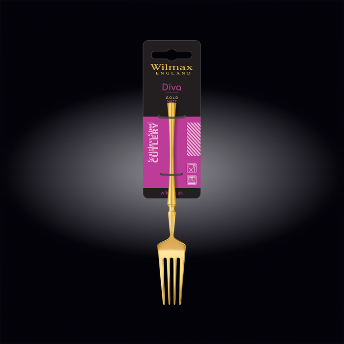 Вилка салатная/десертная 18,5 см на блистере wl‑999567/1b Wilmax (photo 2)