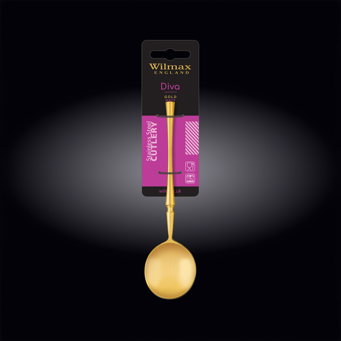 Ложка суповая 18 см на блистере wl‑999574/1b Wilmax (photo 2)