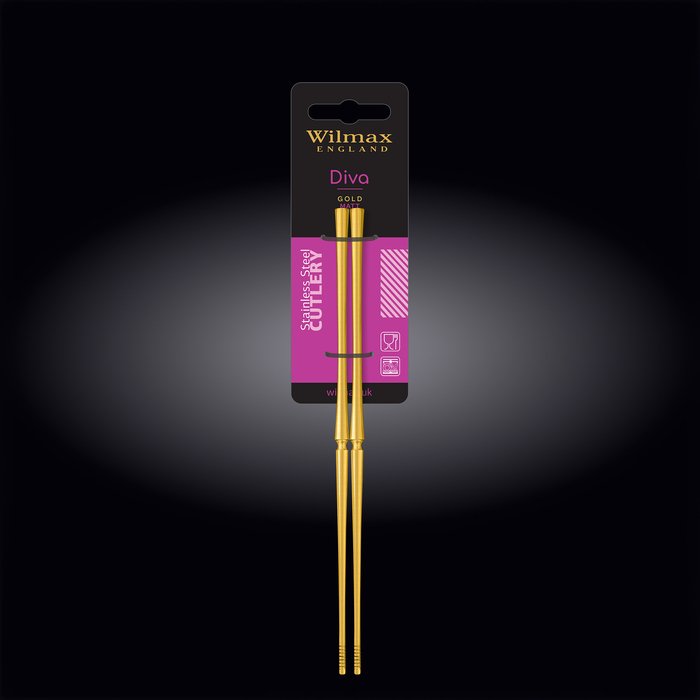 Палочки для еды 23 см на блистере wl‑999575/2b Wilmax (photo 2)