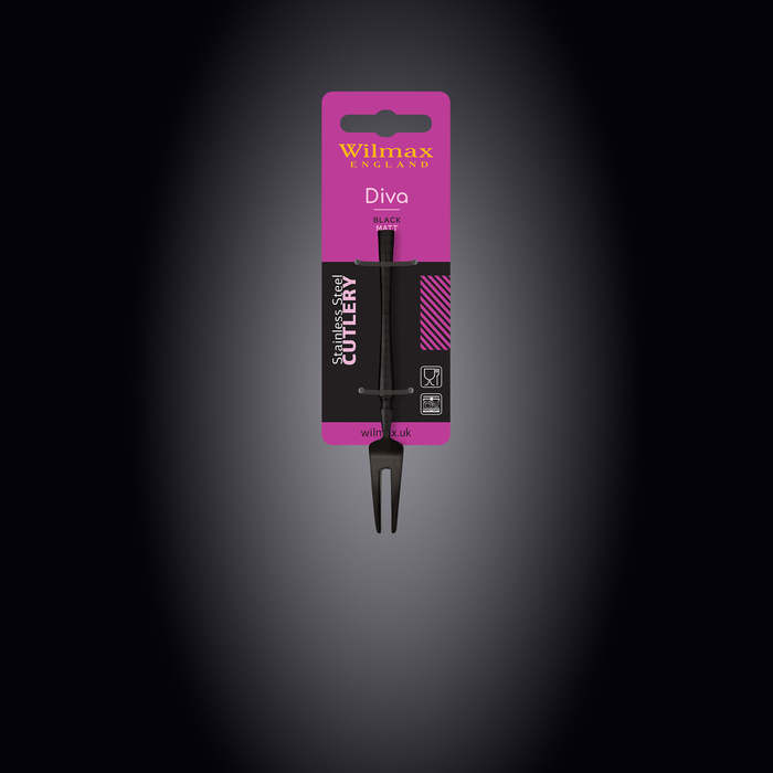 Вилка для фруктов 11,5 см на блистере wl‑999588/1b Wilmax (photo 2)