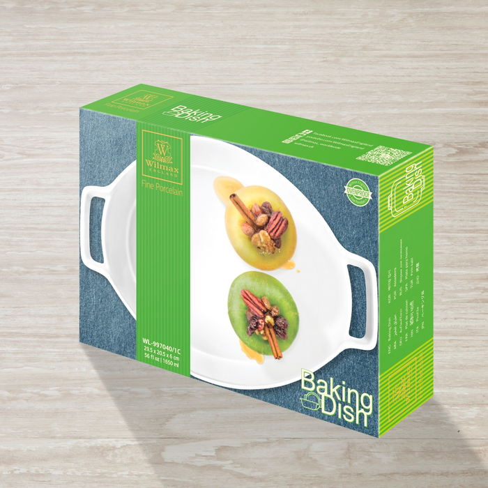 форма для запекания с ручками 29,5x20,5x6 см wl‑997040/1c Wilmax (photo 2)