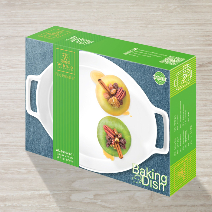 форма для запекания с ручками 35x24x7,5 см wl‑997041/1c Wilmax (photo 2)