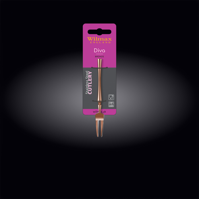 Вилка для фруктов 11,5 см на блистере wl‑999.502.028/1b Wilmax (photo 2)