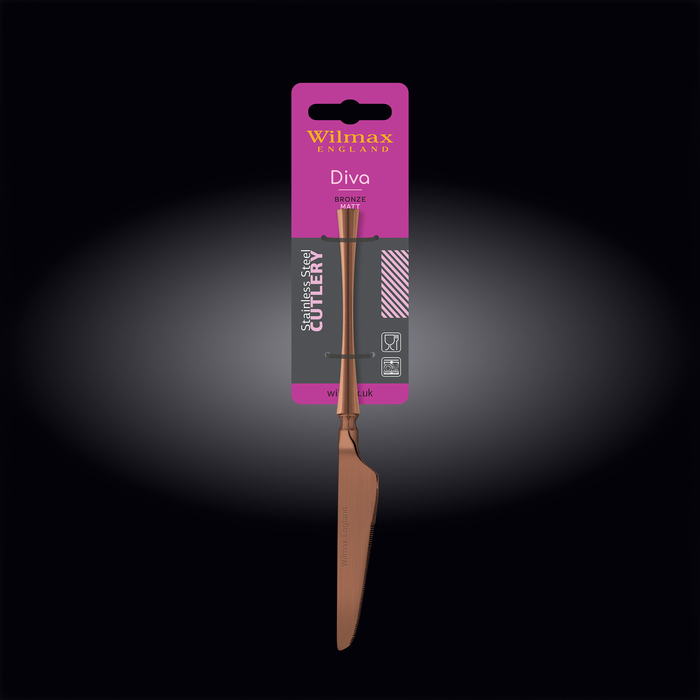 Нож салатный/десертный 20,5 см на блистере wl‑999.502.502/1b Wilmax (photo 2)