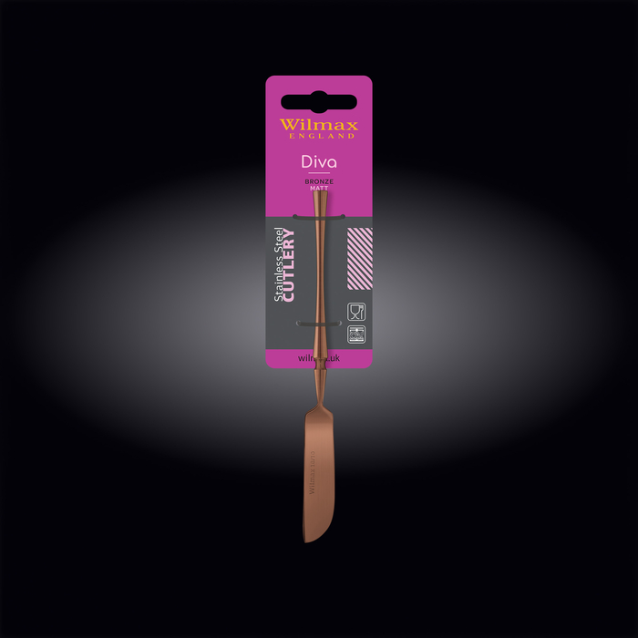 Нож для масла 16 см на блистере wl‑999.502.504/1b Wilmax (photo 2)