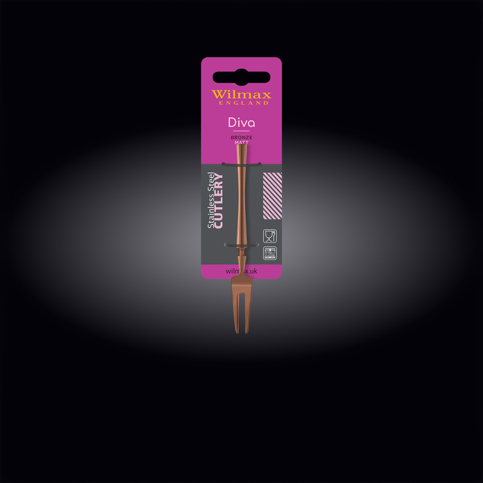 Вилка для фруктов 11,5 см на блистере wl‑999.502.528/1b Wilmax (photo 2)