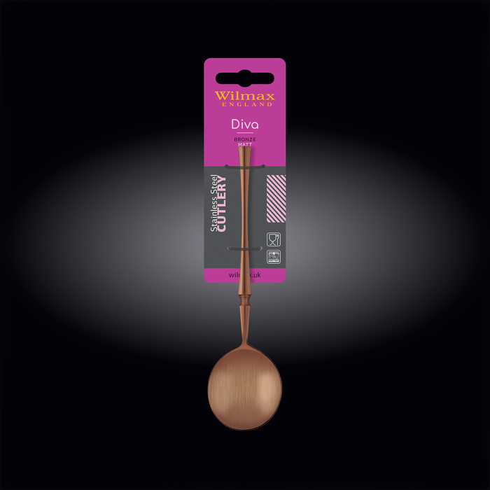 Ложка суповая 18 см на блистере wl‑999.502.546/1b Wilmax (photo 2)