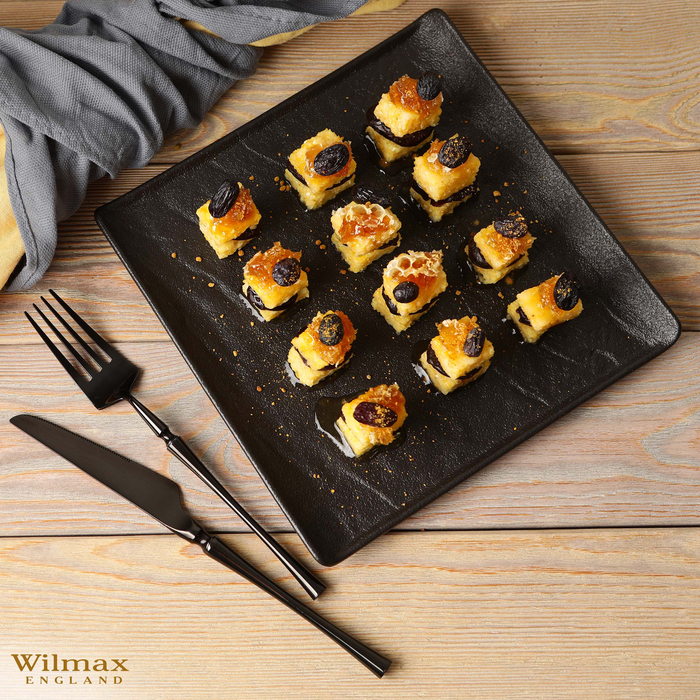 тарелка квадратная 21.5 x 21.5 см wl‑661106/a Wilmax (photo 2)