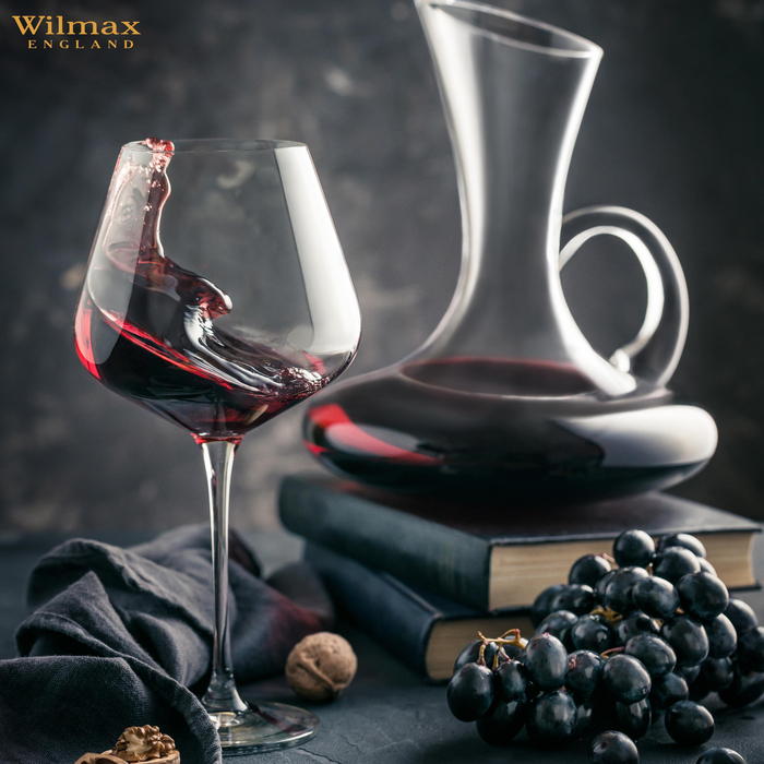 Набор из 2-х бокалов для вина 870 мл wl‑888055/2c Wilmax (photo 5)
