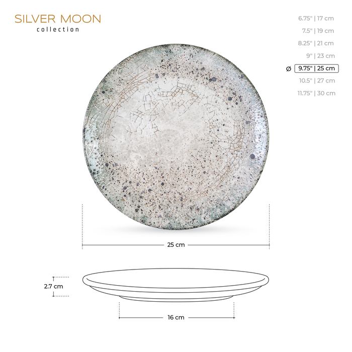 тарелка круглая 25 см wl‑671205/a Wilmax (photo 2)