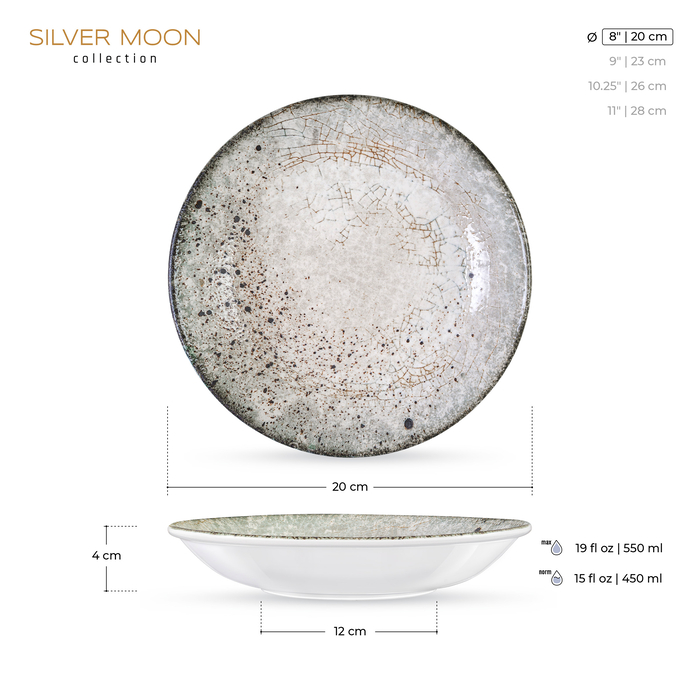 тарелка глубокая 20 см wl‑671211/a Wilmax (photo 3)