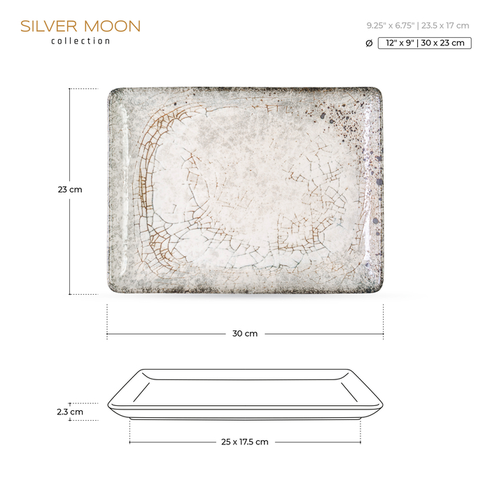 Блюдо прямоугольное 30x23 см wl‑671252/a Wilmax (photo 2)