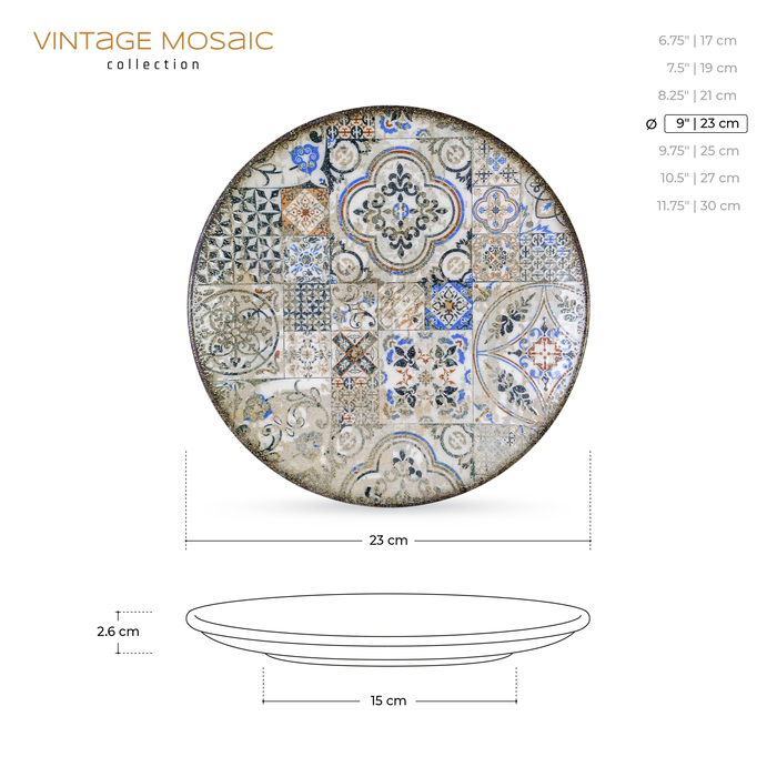 тарелка круглая 23 см wl‑671304/a Wilmax (photo 2)