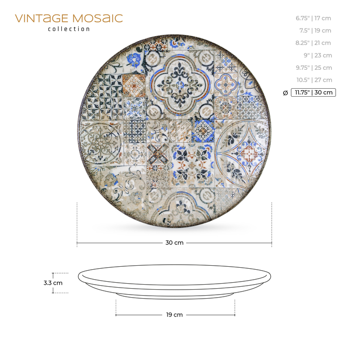 Блюдо круглое 30 см wl‑671307/a Wilmax (photo 2)