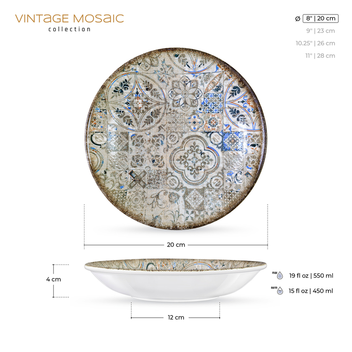 тарелка глубокая 20 см wl‑671311/a Wilmax (photo 3)