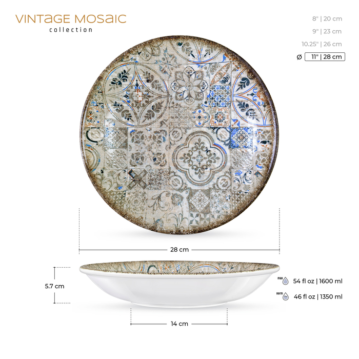 тарелка глубокая 28 см wl‑671314/a Wilmax (photo 3)