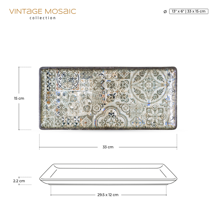 Блюдо прямоугольное 33x15 см wl‑671353/a Wilmax (photo 2)