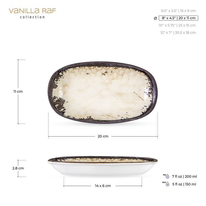 Блюдо суперэллипс 20x11 см wl‑671442/a Wilmax (photo 3)