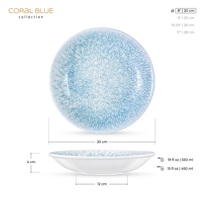 тарелка глубокая 20 см wl‑671611/a Wilmax (photo 3)