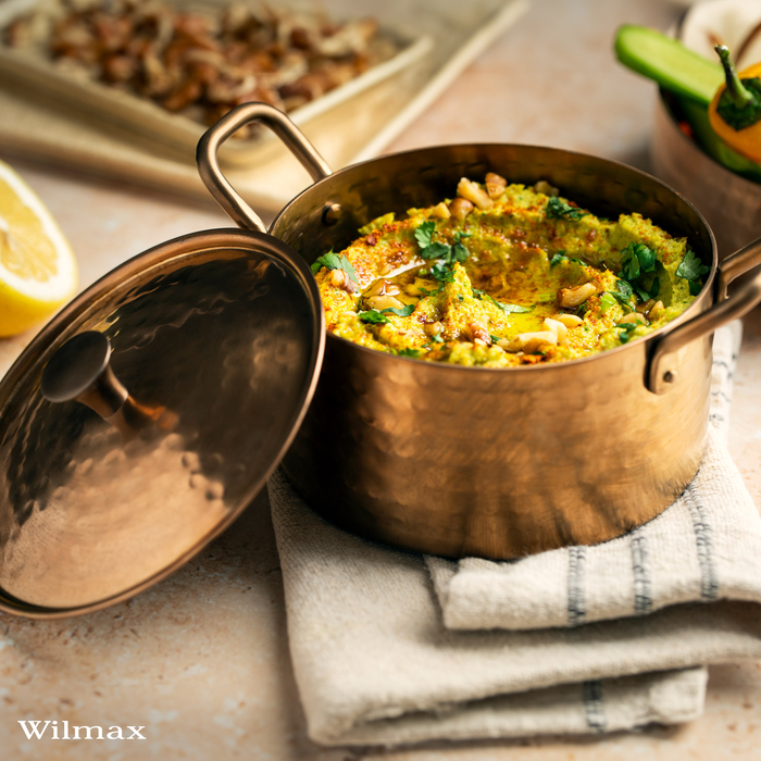 Мини-кастрюля сервировочная с ручками и крышкой wl‑554246/s Wilmax (photo 3)