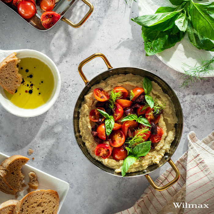 Мини-сковородка сервировочная глубокая круглая с ручками wl‑554132/s Wilmax (photo 7)