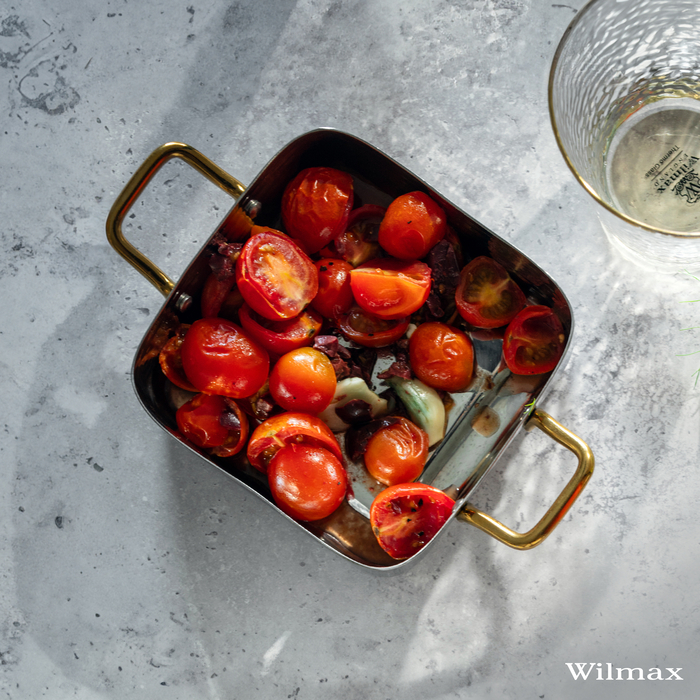Мини-сковородка сервировочная квадратная с ручками wl‑554109/s Wilmax (photo 4)