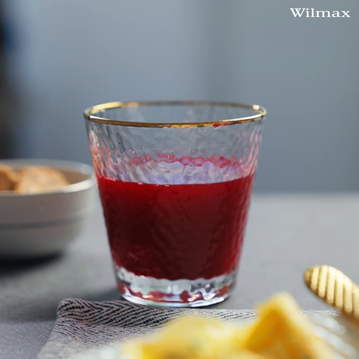 стакан с золотым ободком 300 мл wl‑888632/a Wilmax (photo 4)