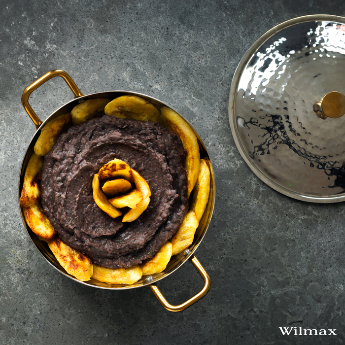 Мини-сковородка сервировочная глубокая круглая с ручками wl‑554132/s Wilmax (photo 3)