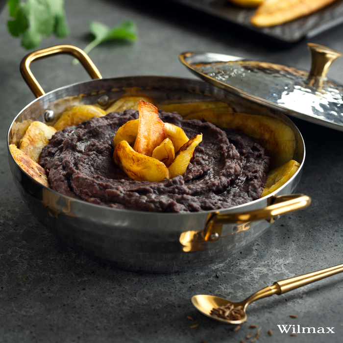 Мини-сковородка сервировочная глубокая круглая с ручками wl‑554131/s Wilmax (photo 3)