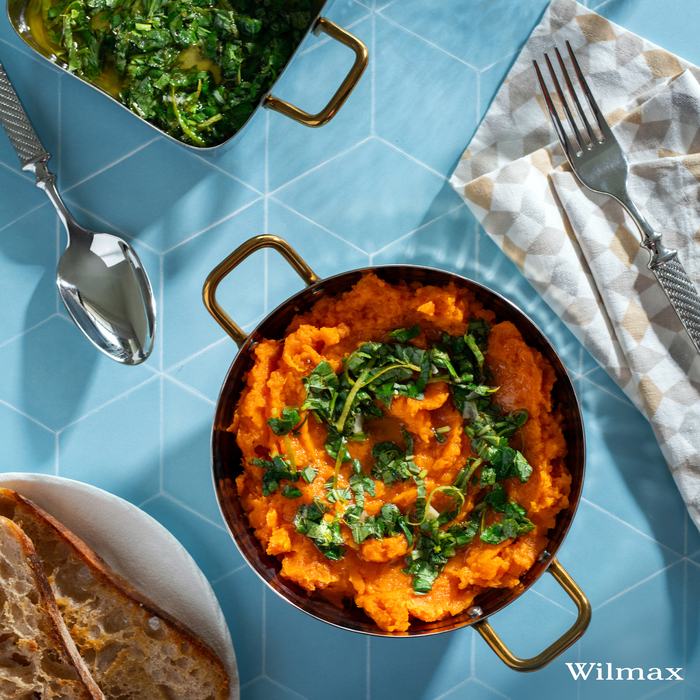 Мини-сковородка сервировочная глубокая круглая с ручками wl‑554130/s Wilmax (photo 3)