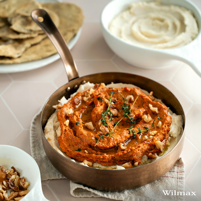 Мини-сковородка сервировочная круглая с ручкой wl‑554218/s Wilmax (photo 2)