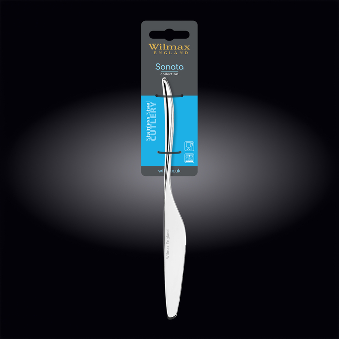 Нож столовый 24 см на блистере wl‑999.671.001/1b Wilmax (photo 3)