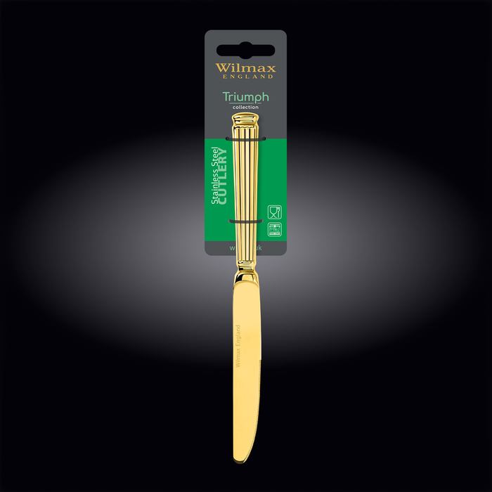 Нож столовый 24 см на блистере wl‑999.883.001/1b Wilmax (photo 2)