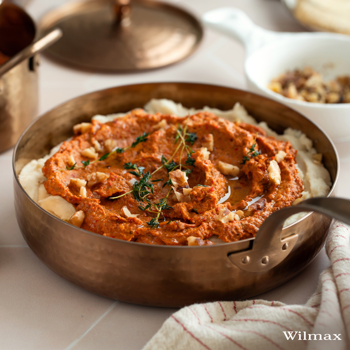 Мини-сковородка сервировочная круглая с ручкой wl‑554218/s Wilmax (photo 4)