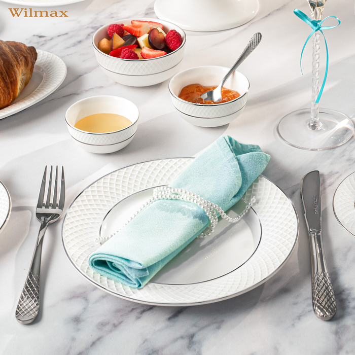 салатник с платиновыми линиями 130 мл wl‑880.103.363/a Wilmax (photo 2)