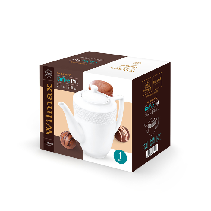 Кофейник 750 мл wl‑880111/1c Wilmax (photo 2)