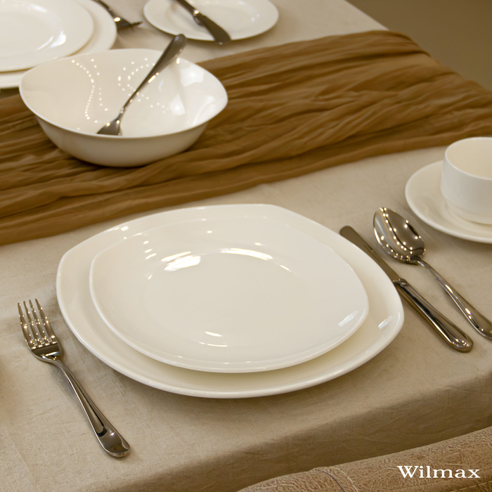 тарелка обеденная 22x22 см wl‑991260/a Wilmax (photo 2)
